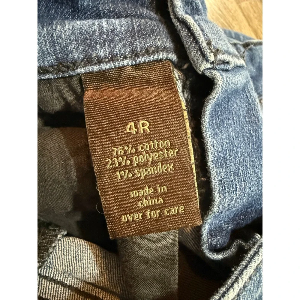 The Limited 678 Bootcut Jeans Womens 4R Medium Wash Blue‎ Stretch Denim Mid Rise